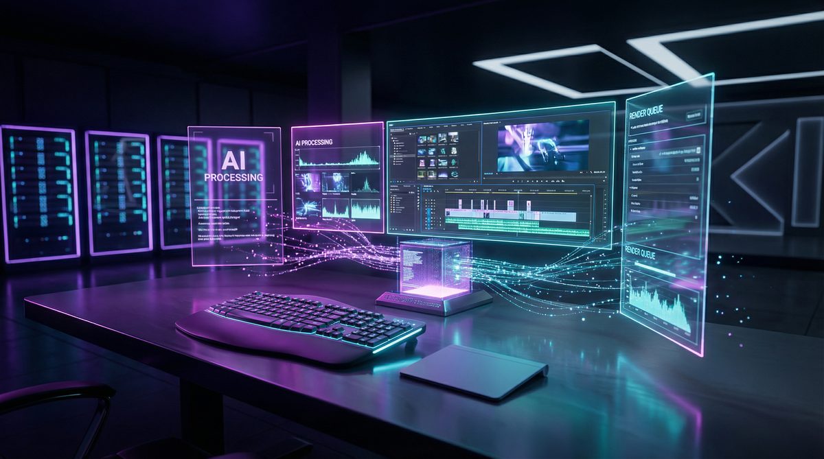 海角网 AI视频剪辑工作台